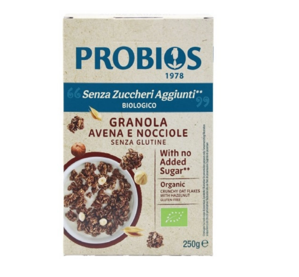 Granola Avena Nocciole Senza Zuccheri Aggiunti Probios
