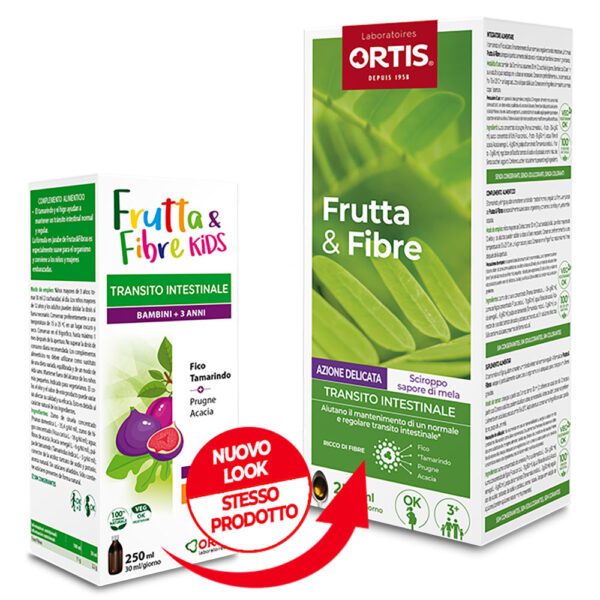 Frutta & Fibre Kids 250 Ml Ortis