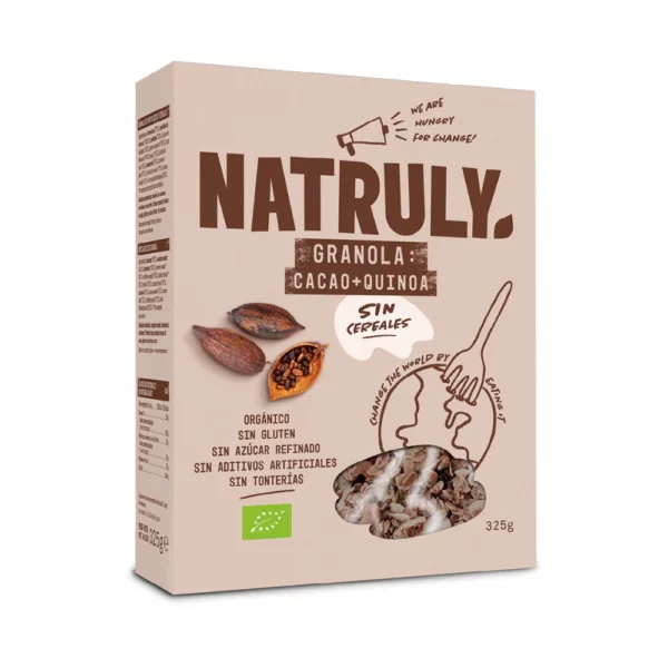 Granola Cacao-quinoa Vegan 325gr Natruly