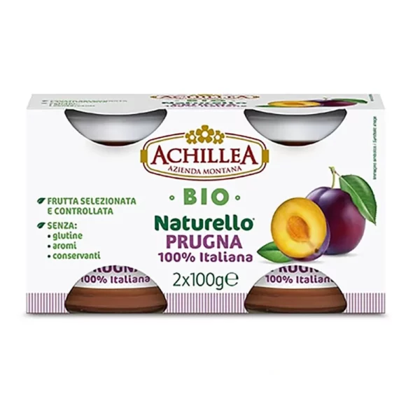 Bio Naturello Prugna 2x100gr Achillea