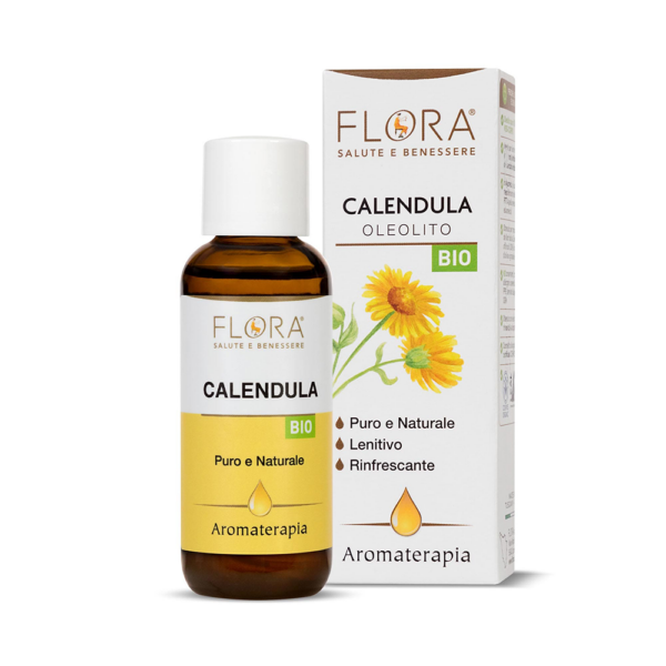 Calendula Olio Vegetale Bio 50ml Flora