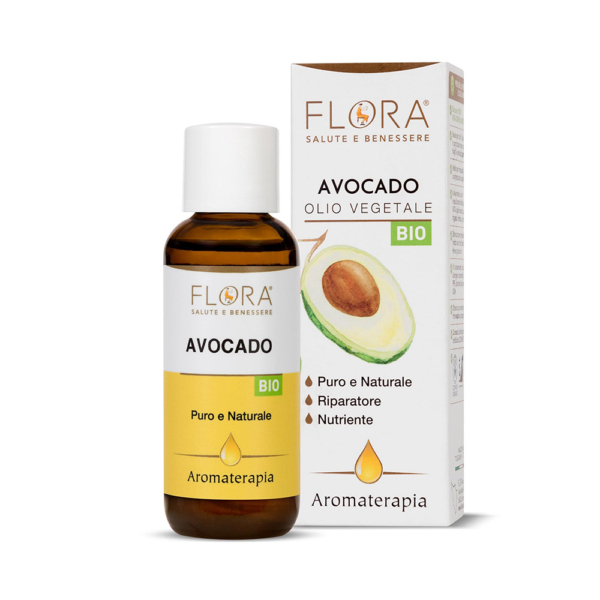 Avocado Olio Vegetale Bio 50ml Flora