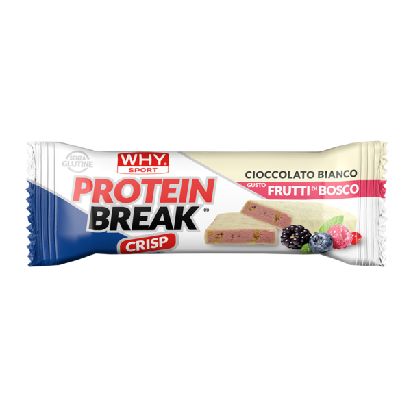 Protein Break Frutti di Bosco e Cioccolato Bianco 30gr WhySport