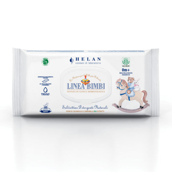 Linea Bimbi Bio Salviette Detergenti Naturali 60 Salviette