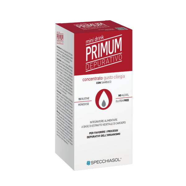 Primum Depurativo Minidrink alla Ciliegia con Sambuco 15bst