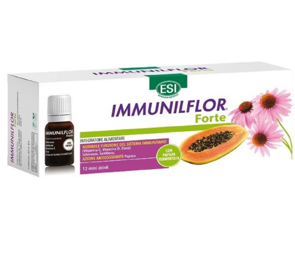 Immunilflor Forte Papaia Minidrink 12fl Esi