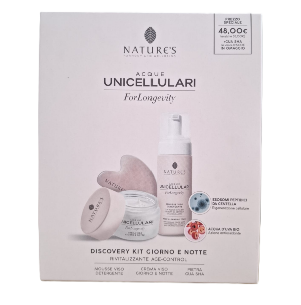 Acque Unicellulari ForLongevity Discovery Kit Giorno e Notte