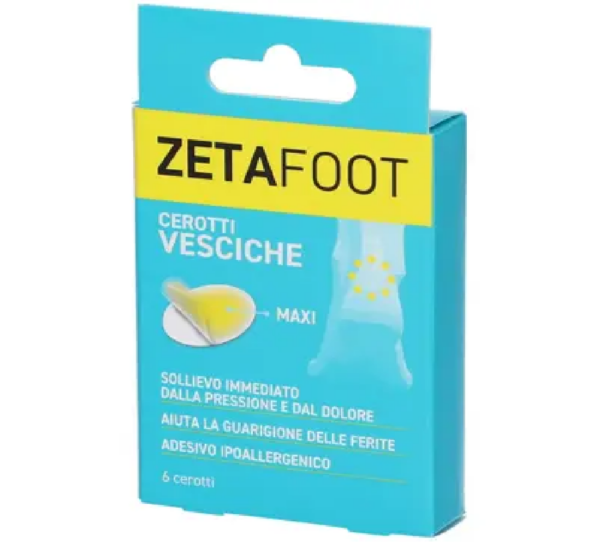 ZetaFoot Cerotti Vesciche Maxi 6 cerotti