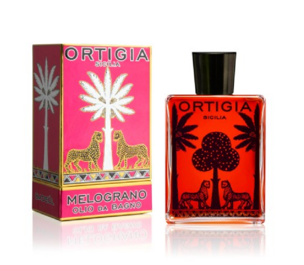 Melograno Bath Oil 200ml Ortigia Sicilia